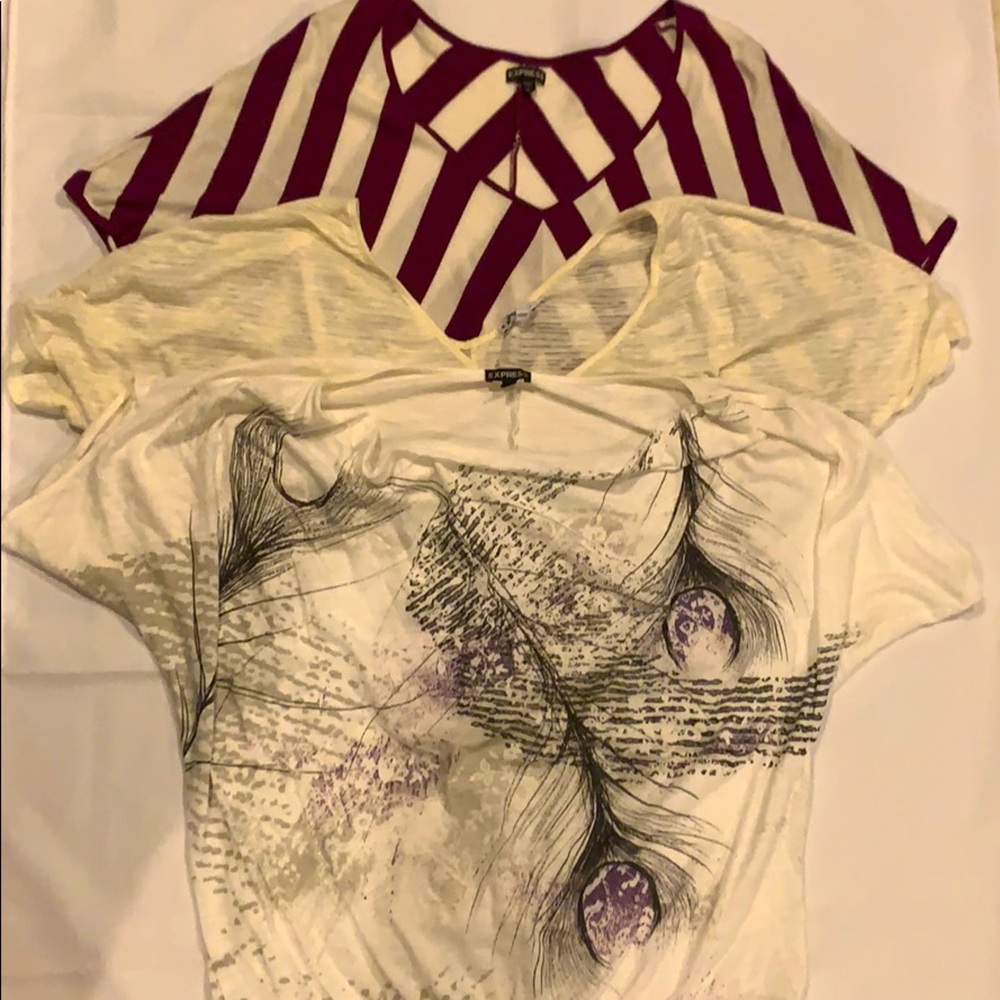 Set of Express dolman shirts
